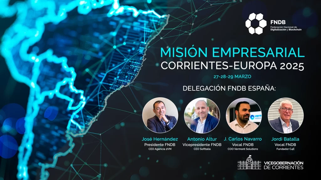 La FNDB organiza la Misión Empresarial «Corrientes-Europa 2.025», acercando la tecnología de 30 empresas europeas a Argentina.