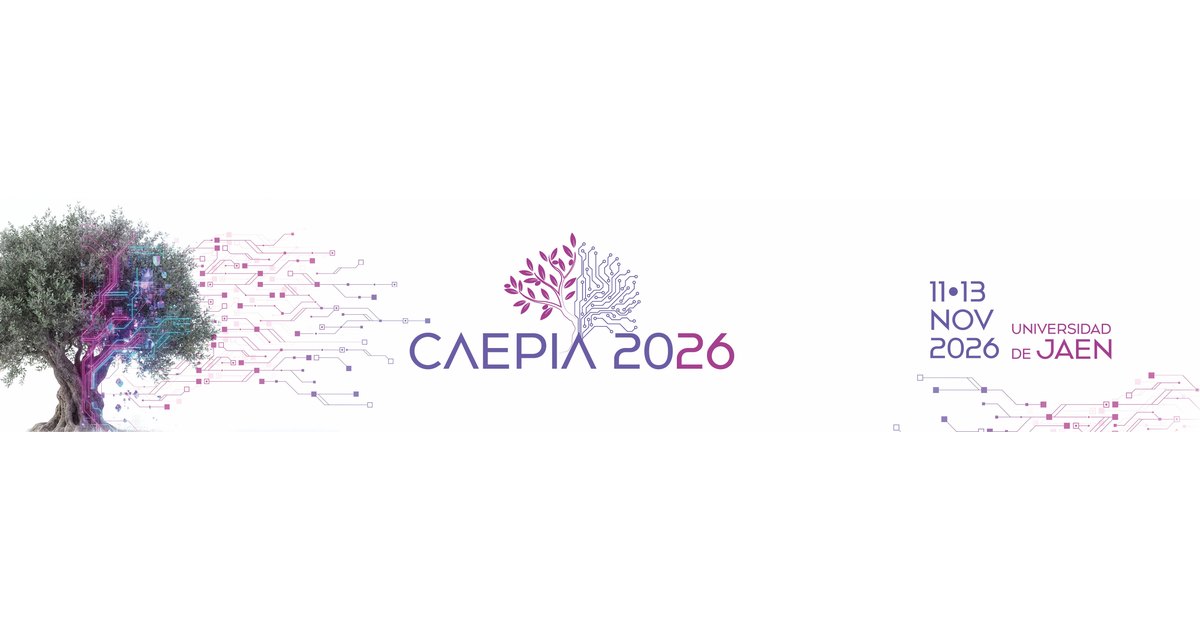 Identidad oficial de CAEPIA 2026 (XXI Congreso AEPIA)