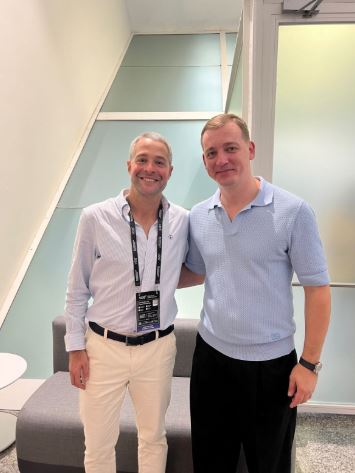 Con Volodymyr Nosov, Presidente y Fundador de WhiteBIT (Uno de los exchanges cripto más importante del mundo) 