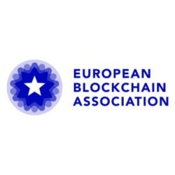 Logo de European Blockchain Association