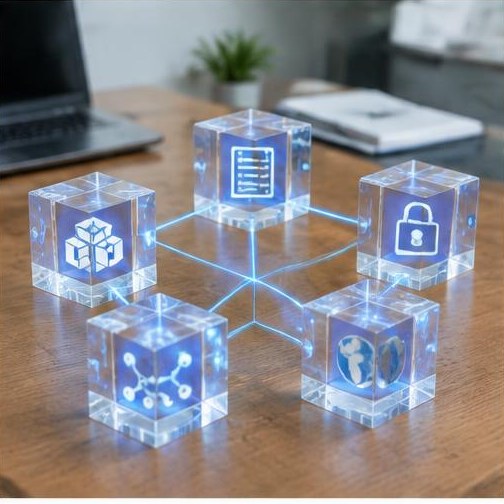 Imagen ilustrativa: Soluciones Blockchain