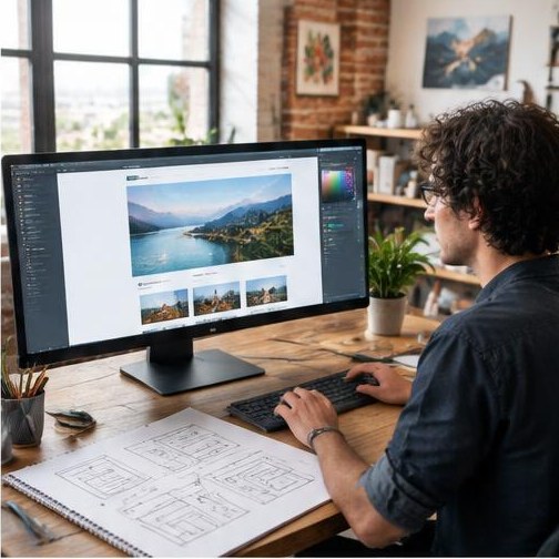 Imagen ilustrativa: Diseño web a medida