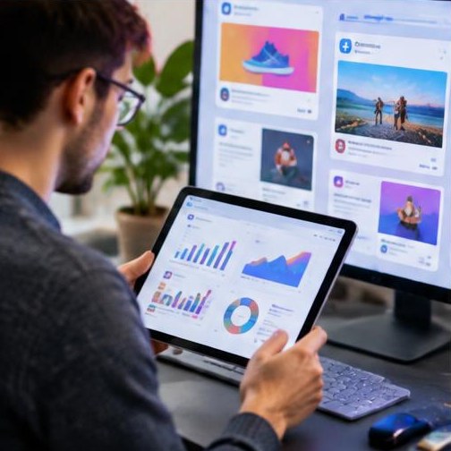 Imagen ilustrativa: Google Ads y Meta por coste por lead